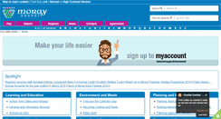 Desktop Screenshot of moray.gov.uk